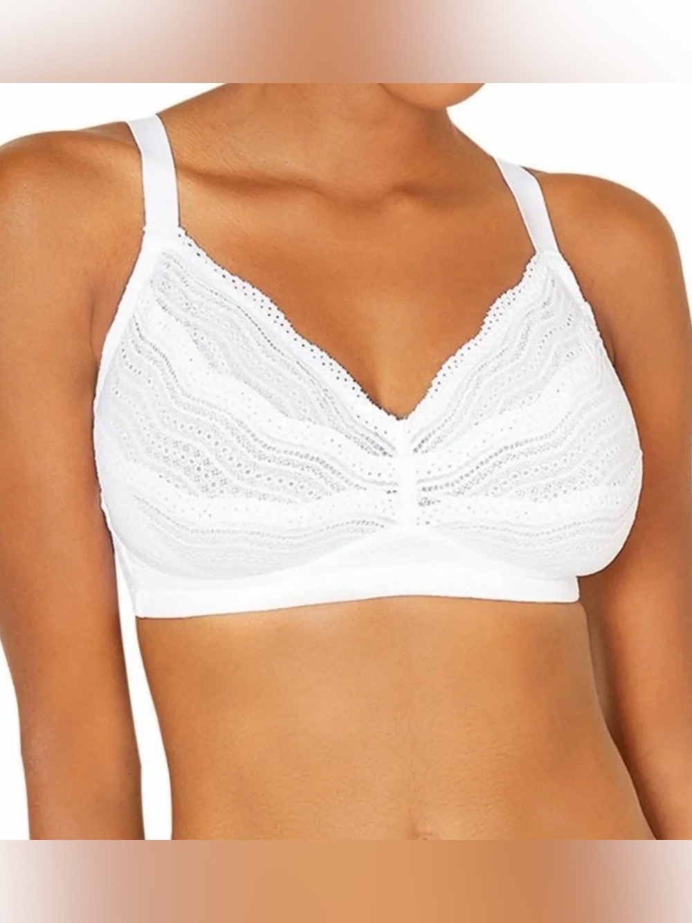 Cosabella NWT dolce curvy bralette white comfort bra